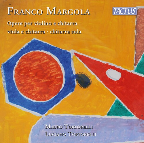 Franco Margola - Works For Violin And Guitar, Viola i gruppen CD / Toppselgere hos Bengans Skivbutik AB (5668890)