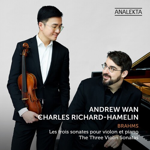 Johannes Brahms - The Three Violin Sonatas i gruppen VI TIPSER / Fredagsutgivelser / 2026-06-05 hos Bengans Skivbutik AB (5668902)