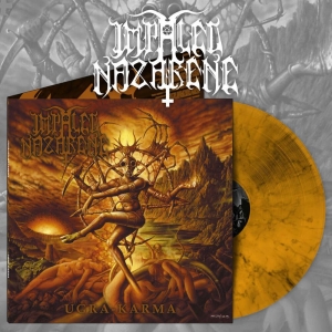 Impaled Nazarene - Ugra Karma (Orange/Black Marble Vin i gruppen VINYL / Kommende / Metal hos Bengans Skivbutik AB (5668918)