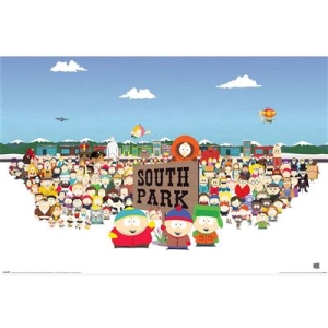 Movie Poster  - South Park (Characters)  Poster 91,5 X 61 Cm i gruppen MERCHANDISE / Poster / Soundtrack hos Bengans Skivbutik AB (5669223)