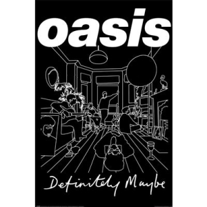 Oasis - Oasis (Definitely Maybe Art)  Poster 91,5 X 61 Cm i gruppen MERCHANDISE / Poster / Pop-Rock hos Bengans Skivbutik AB (5669229)