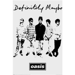 Oasis - Oasis (Definitely Band)  Poster 91,5 X 61 Cm i gruppen MERCHANDISE / Poster / Pop-Rock hos Bengans Skivbutik AB (5669230)