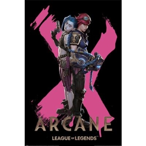 Game Poster - Arcane (Duo)  Poster 91,5 X 61 Cm i gruppen MERCHANDISE / Poster / Game Soundtrack hos Bengans Skivbutik AB (5669233)