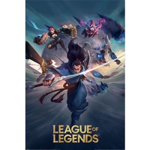 Game Poster - League Of Legends (Keyart)  Poster 91,5 X 61 Cm i gruppen MERCHANDISE / Poster / Game Soundtrack hos Bengans Skivbutik AB (5669236)