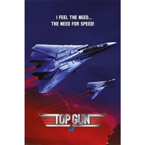 Movie Poster  - Top Gun (The Need For Speed)  Poster 91,5 X 61 Cm i gruppen MERCHANDISE / Poster / Soundtrack hos Bengans Skivbutik AB (5669240)