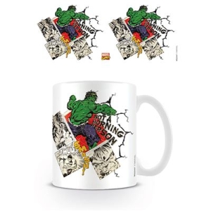 Marvel - Marvel Comics (Not A Morning Person) Mug i gruppen MERCHANDISE / Kopp / Soundtrack hos Bengans Skivbutik AB (5669263)