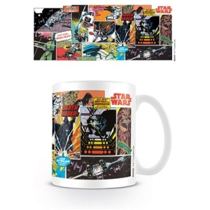 Star Wars - Star Wars (Comic Panels) Mug i gruppen MERCHANDISE / Kopp / Soundtrack hos Bengans Skivbutik AB (5669272)