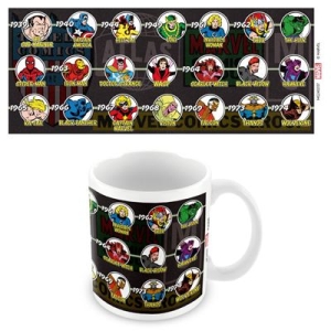 Marvel - Marvel (Timeline Of Ages - Ian) Mug Amazon - Princes Trust i gruppen MERCHANDISE / Kopp / Soundtrack hos Bengans Skivbutik AB (5669279)