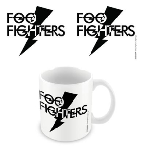 Foo Fighters - Foo Fighters (Lightning) White Pod Mug i gruppen MERCHANDISE / Kopp / Pop-Rock hos Bengans Skivbutik AB (5669287)