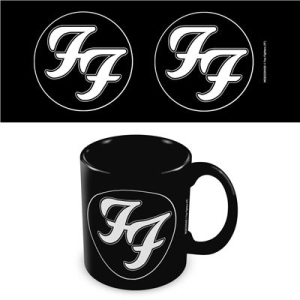 Foo Fighters - Foo Fighters (Ff Logo) Black Pod Mug i gruppen MERCHANDISE / Kopp / Pop-Rock hos Bengans Skivbutik AB (5669311)