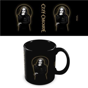 Ozzy Osbourne - Ozzy Osbourne (Gold) Black Pod Mug i gruppen MERCHANDISE / Kopp / Heavy Metal hos Bengans Skivbutik AB (5669312)