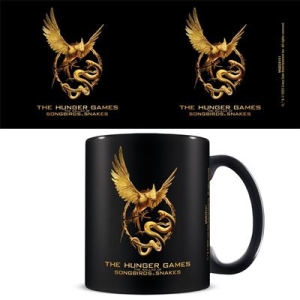 The Hunger Games - The Hunger Games: The Ballad Of Songbirds And Snakes Black Pod Mug i gruppen MERCHANDISE / Kopp / Soundtrack hos Bengans Skivbutik AB (5669328)