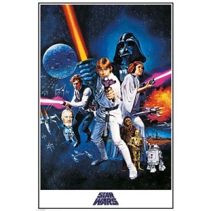 Star Wars - Star Wars - A New Hope (One Sheet)  Poster (91,5 X 61 Cm) i gruppen MERCHANDISE / Poster / Soundtrack hos Bengans Skivbutik AB (5669335)