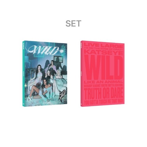 Katseye - Wild SET + Weverse (WS) i gruppen Minishops / K-Pop Minishops / Katseye hos Bengans Skivbutik AB (5670037)