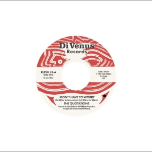 The Quotations - I Don't Have To Worry / I Wanna Tha i gruppen VINYL / Kommende / Pop-Rock hos Bengans Skivbutik AB (5670044)