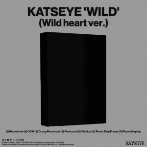 Katseye - Wild (Ep3 - Int. Wild Heart edition) i gruppen CD / Kommende / K-Pop hos Bengans Skivbutik AB (5670328)