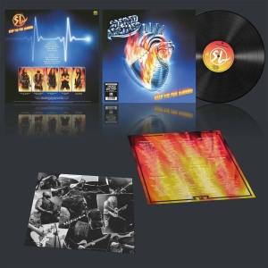 Sacred Leather - Keep The Fire Burning (Black Vinyl i gruppen VINYL / Kommende / Metal hos Bengans Skivbutik AB (5670572)