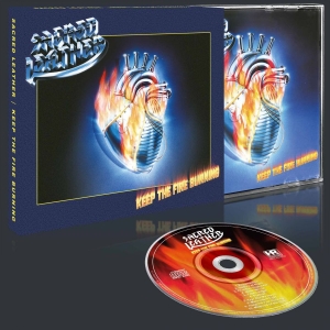Sacred Leather - Keep The Fire Burning (Slipcase) i gruppen CD / Kommende / Metal hos Bengans Skivbutik AB (5670589)