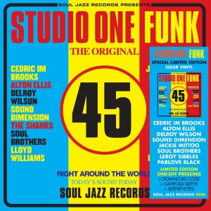 Soul Jazz Records Presents - Studio One Funk (Clear Vinyl) i gruppen VINYL / Kommende / Reggae hos Bengans Skivbutik AB (5670886)