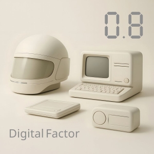 Digital Factor - 0.8. i gruppen VI TIPSER / Fredagsutgivelser / 2026-06-12 hos Bengans Skivbutik AB (5671023)