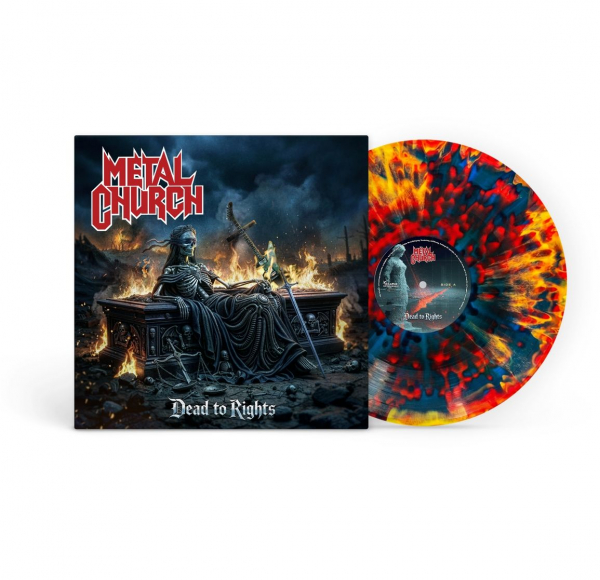 Metal Church - Dead To Rights (Multicolor Splatter Vinyl LP) i gruppen VI TIPSER / Fredagsutgivelser / 2026-06-12 hos Bengans Skivbutik AB (5671031)