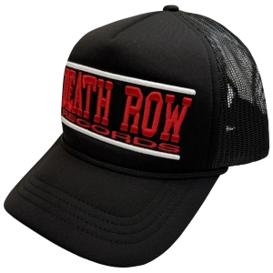 Death Row - Deathrow Text Logo Bl Mesh-Back Cap i gruppen MERCHANDISE / Caps /  /  hos Bengans Skivbutik AB (5671096)
