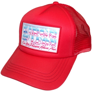 Kings Of Leon - Can We Please Have Fun Border Red Mesh-Back Cap i gruppen MERCHANDISE / Caps /  /  hos Bengans Skivbutik AB (5671107)