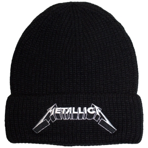 Metallica - 3D Logo Bl Beanie Hat i gruppen MERCHANDISE / Merch / Kommende / Metal hos Bengans Skivbutik AB (5671108)