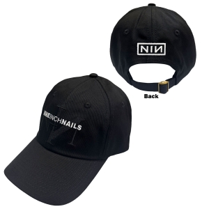 Nine Inch Nails - Classic Logo Bl Baseball Cap i gruppen MERCHANDISE / Caps /  /  hos Bengans Skivbutik AB (5671115)