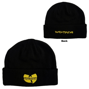 Wu Tang Clan - Logo Bl Beanie Hat i gruppen MERCHANDISE / Merch / Kommende / Hip Hop-Rap hos Bengans Skivbutik AB (5671129)