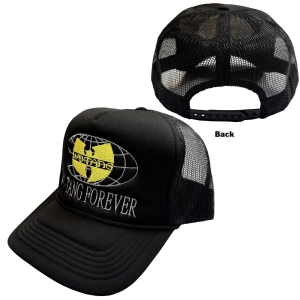 Wu Tang Clan - Forever Worldwide Bl Mesh-Back Cap i gruppen MERCHANDISE / Caps /  /  hos Bengans Skivbutik AB (5671130)