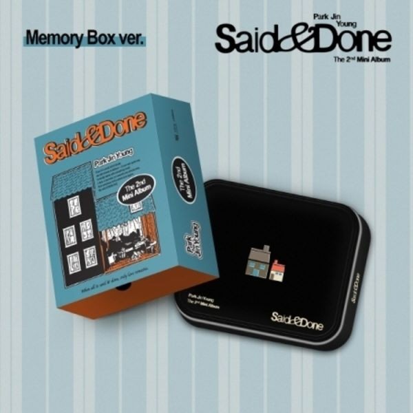 Park Jin-Young - Said & Done (Memory Box Ver.) i gruppen K-POP hos Bengans Skivbutik AB (5671219)