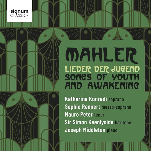 Gustav Mahler - Lieder Der Jugend - Songs Of Youth i gruppen CD / Klassisk hos Bengans Skivbutik AB (5671280)