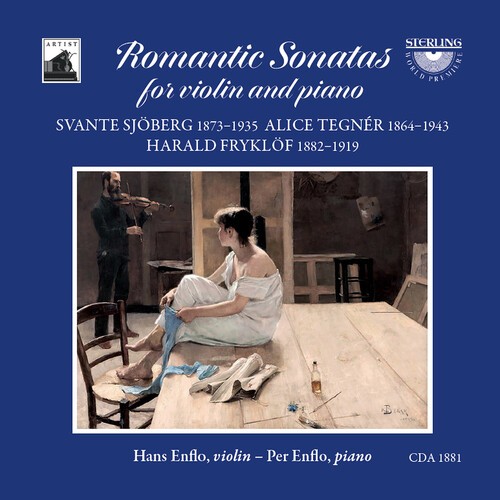 Hans Enflo Per Enflo - Romantic Sonatas For Violin & Piano i gruppen CD / Klassisk hos Bengans Skivbutik AB (5671281)