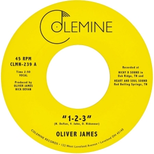 Oliver James - 1-2-3 / Nothing Is Forever i gruppen VINYL / Kommende / RnB-Soul hos Bengans Skivbutik AB (5671320)