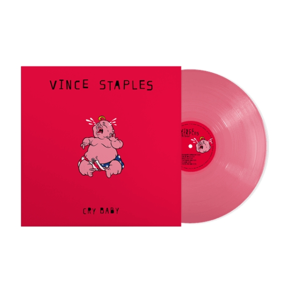 Vince Staples - Cry Baby (Pink Vinyl) i gruppen VI TIPSER / Fredagsutgivelser / 2026-06-05 hos Bengans Skivbutik AB (5671461)