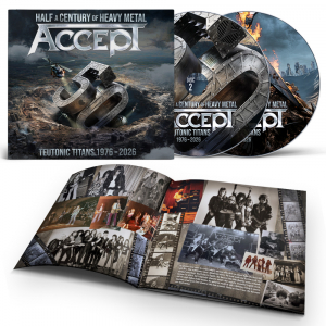 Accept - Teutonic Titans 1976-2026 (Digisleeve / 2CD) i gruppen CD / Kommende / Metal hos Bengans Skivbutik AB (5671617)