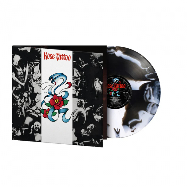 Rose Tattoo - Rose Tattoo (Black & White Swirl Vinyl LP) i gruppen VI TIPSER / Fredagsutgivelser / 2026-06-26 hos Bengans Skivbutik AB (5671813)