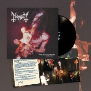 Mayhem - Live In Bischofswerda (Black Vinyl i gruppen VINYL / Kommende / Metal hos Bengans Skivbutik AB (5672034)