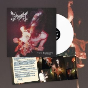 Mayhem - Live In Bischofswerda (White Vinyl i gruppen VINYL / Kommende / Metal hos Bengans Skivbutik AB (5672036)