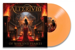 Alterium - Of War And Flames (Clear Orange Vin i gruppen VINYL / Kommende / Metal hos Bengans Skivbutik AB (5672056)