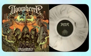 Doomherre - Plaguelords (Bone Marbled Vinyl Lp) i gruppen VI TIPSER / Fredagsutgivelser / 2026-06-05 hos Bengans Skivbutik AB (5672114)