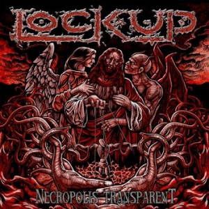 Lock Up - Necropolis Transparent (Red Vinyl LP) i gruppen VINYL hos Bengans Skivbutik AB (5672156)