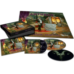 Anthrax - Cursum Perficio (Box Set / 2LP + CD) i gruppen VINYL / Kommende / Metal hos Bengans Skivbutik AB (5672512)