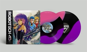 V/A - Robotech 3: Sequel Music (Ltd Pink, Purple & Black Vinyl edition) i gruppen VINYL / Kommende / Film-Musikkkal hos Bengans Skivbutik AB (5672551)