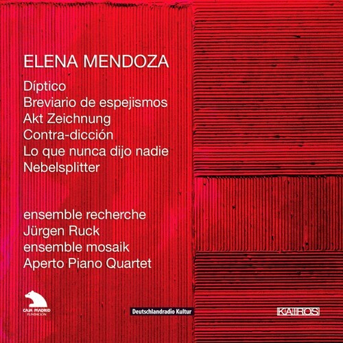 Elena Mendoza - Mendoza: Nebelsplitter i gruppen CD / Klassisk hos Bengans Skivbutik AB (5672657)