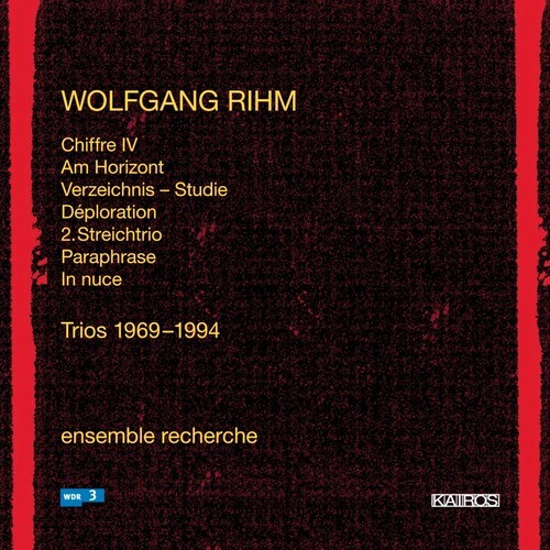 Wolfgang Rihm - Rihm: Trios i gruppen CD / Klassisk hos Bengans Skivbutik AB (5672658)