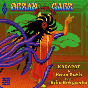 Kadapat & Nova Ruth Featuring Siko - Ocean Cage (Limited Blue Splattered i gruppen VINYL / Kommende / Annet hos Bengans Skivbutik AB (5672791)