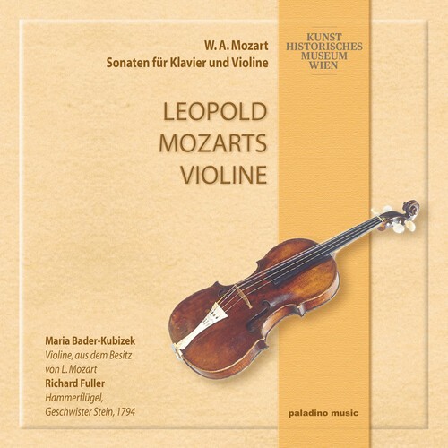 Wolfgang Amadeus Mozart - Leopold Mozarts Violin i gruppen CD / Klassisk hos Bengans Skivbutik AB (5672897)