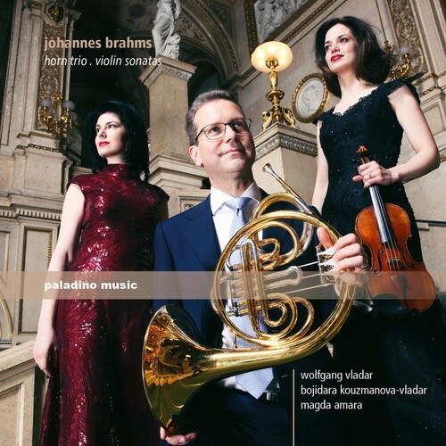 Bojidara Kouzmanova-Vladar Wolfgan - Horn Trio - Violin Sonatas i gruppen CD / Klassisk hos Bengans Skivbutik AB (5672925)